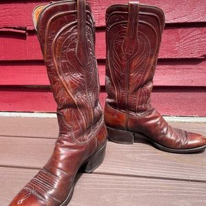 Vintage Lucchese Cowboy Boots